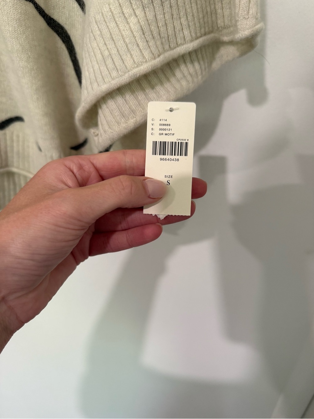 Anthropologie The Goldie Crew Neck Cashmere Sweater Cat - Picture 3 of 9